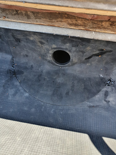 dakgoot lekkage verholpen