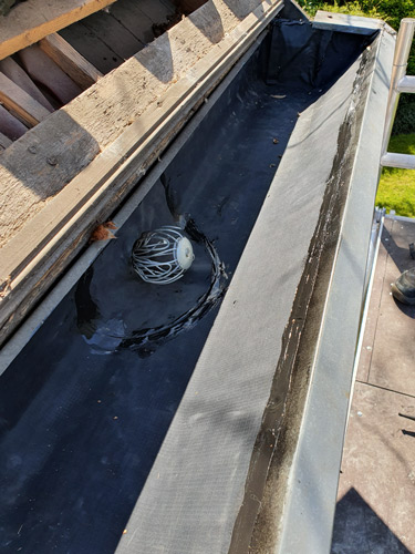 bladvanger dakgoot/regenpijp